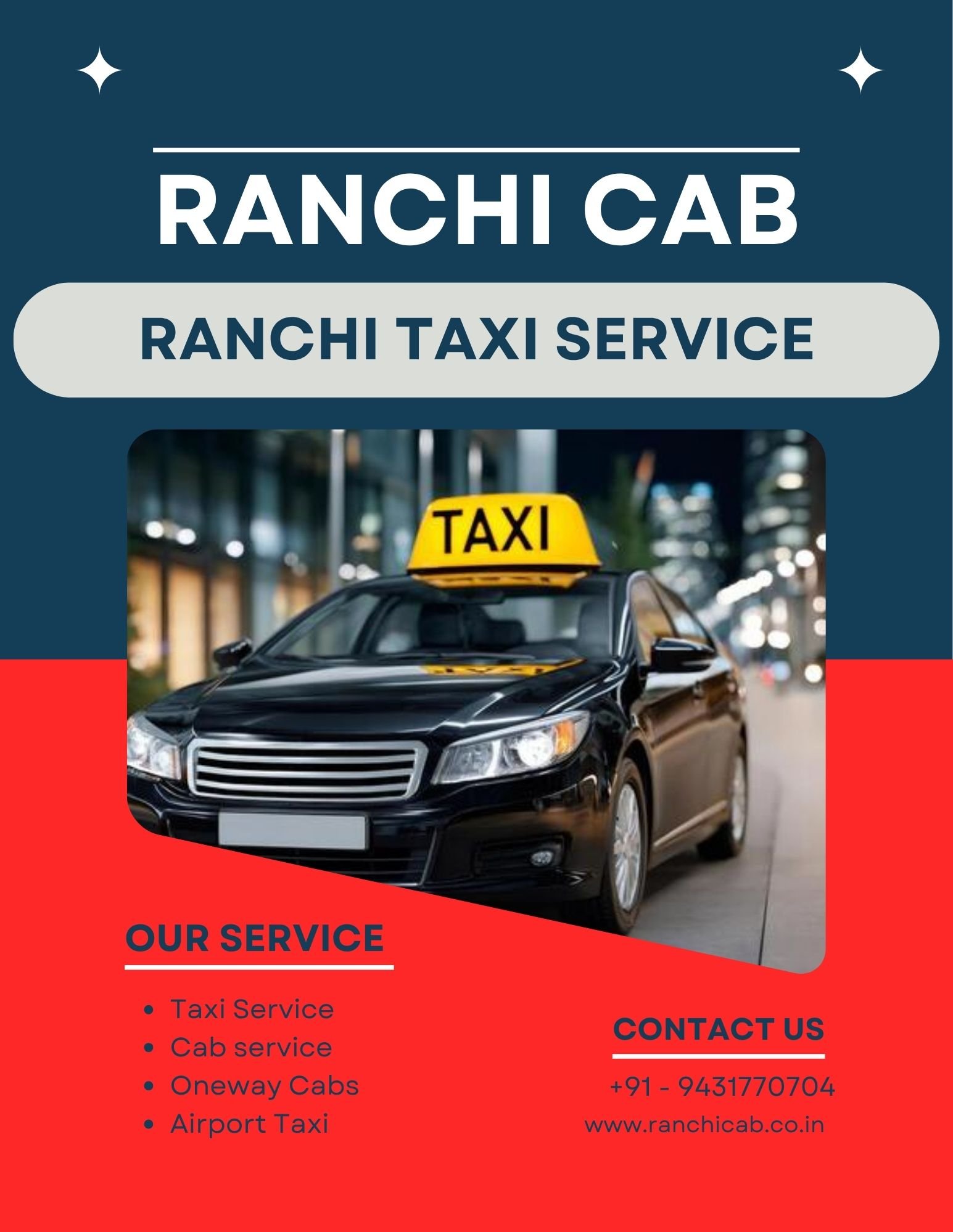 Ranchi Cab - Ranchi Taxi Service 11-05-26